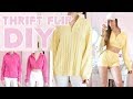 THRIFT FLIP // Oversized Clothing Hacks