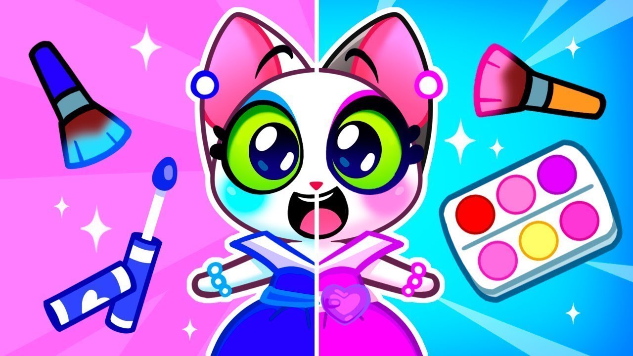 Magic Doll Came to Life! 💖👗 Princess Dress-Up & Beauty Makeup | Color Challenge