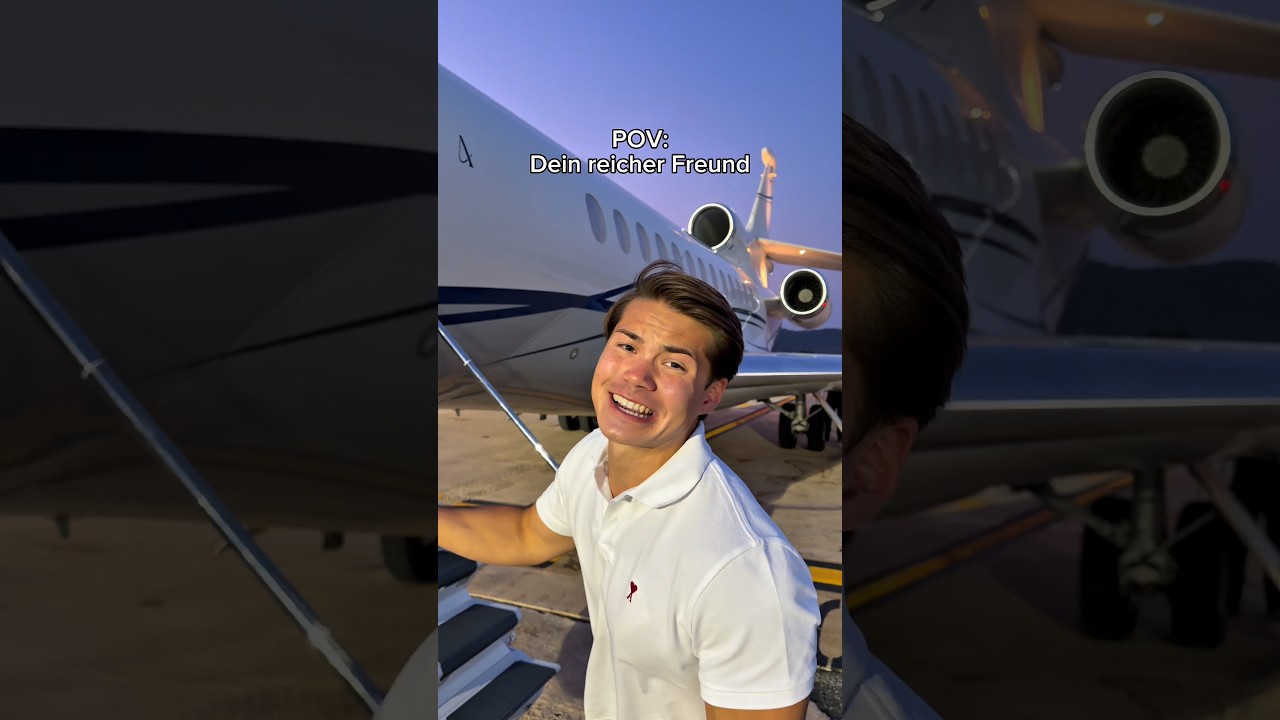 Dein REICHSTER Freund!😂🛩️ Wer hat 1 Woche Zeit?