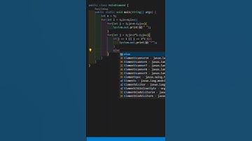 Day - 21 | Diamond pattern java #100daysofcode #shorts #ytshort #100dayschallenge