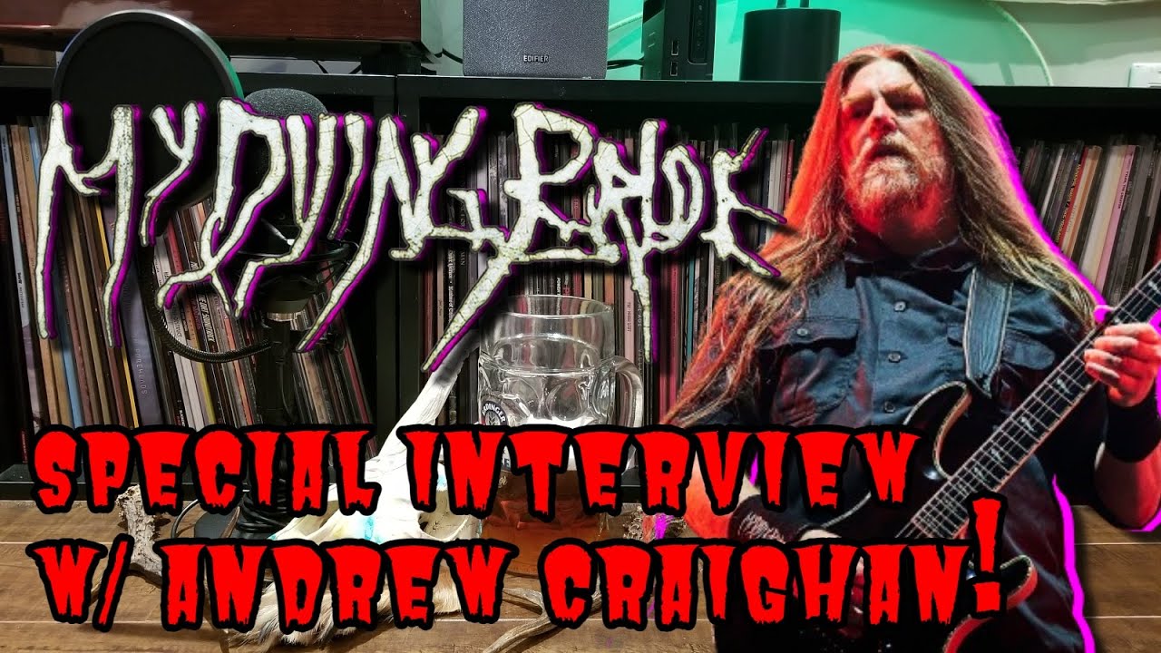 Interview with MY DYING BRIDE Guitarist Andrew Craighan - YouTube