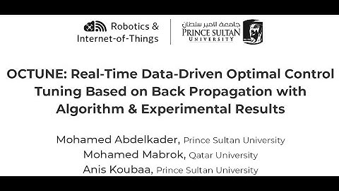 OCTUNE: Real-time optimal Control Tuning Algorithm with ROS/Gazebo Simulation Experiments
