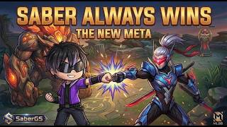 I Found the Most BROKEN Saber Build in MLBB
