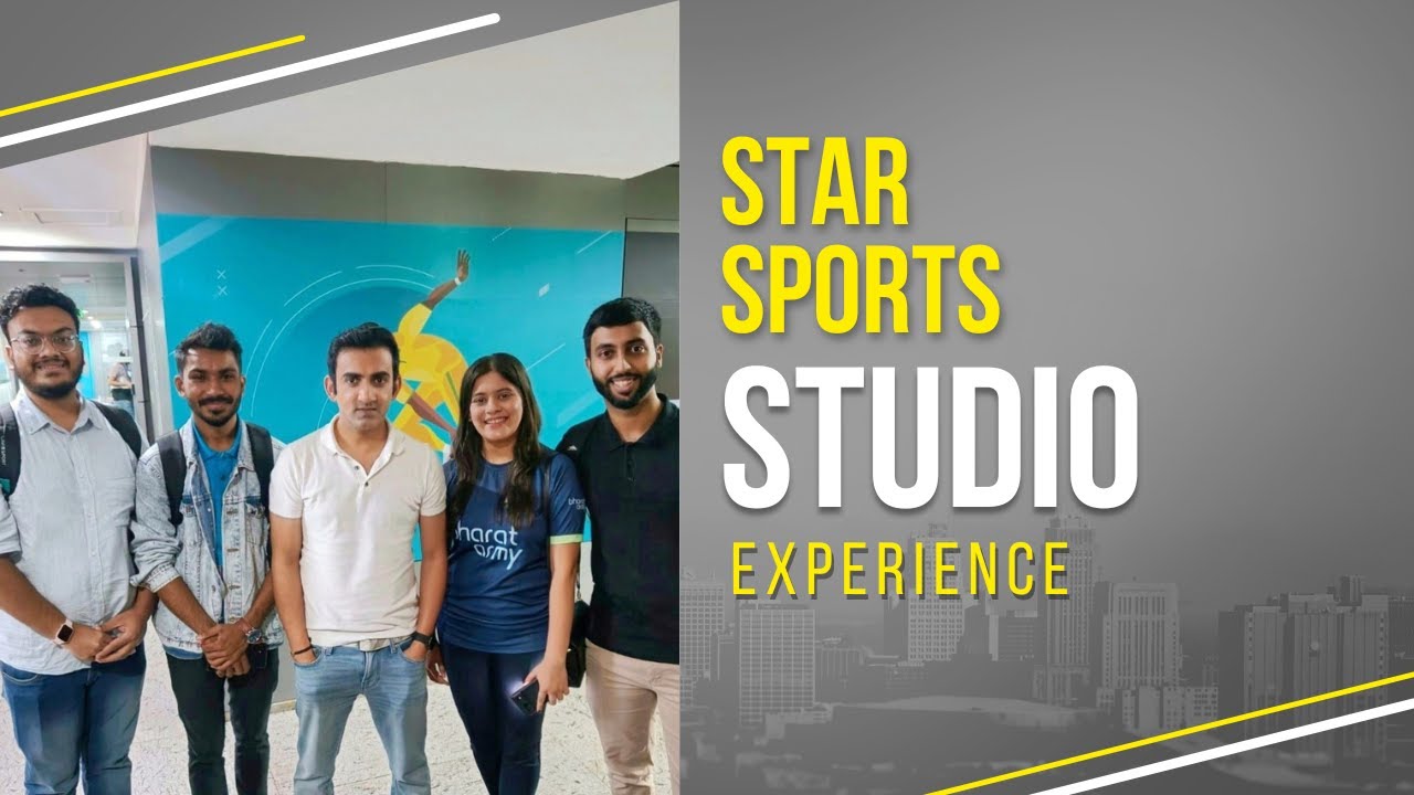 INSIDE THE starsports STUDIO IN MUMBAI Ft GAUTAM GAMBHIR INSIDE THE starsports STUDIO IN MUMBAI Ft GAUTAM GAMBHIR