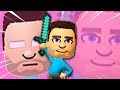 i added minecraft steve &amp; herobrine to tomodachi life