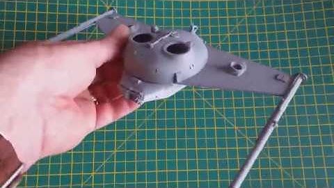 Scratch Built Spacecraft in a Terran Trade Authority style - Part 3