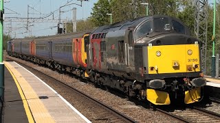 Fantastic Afternoon At Wolverton Station Ex EMR 156 Drag to Freight/passenger trains 22nd April 2026