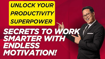 Unlock Your Productivity Superpower: 5 Secrets to Work Smarter with Endless Motivation!
