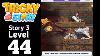 Tricky Story 3 level 44 Walkthrough Solution