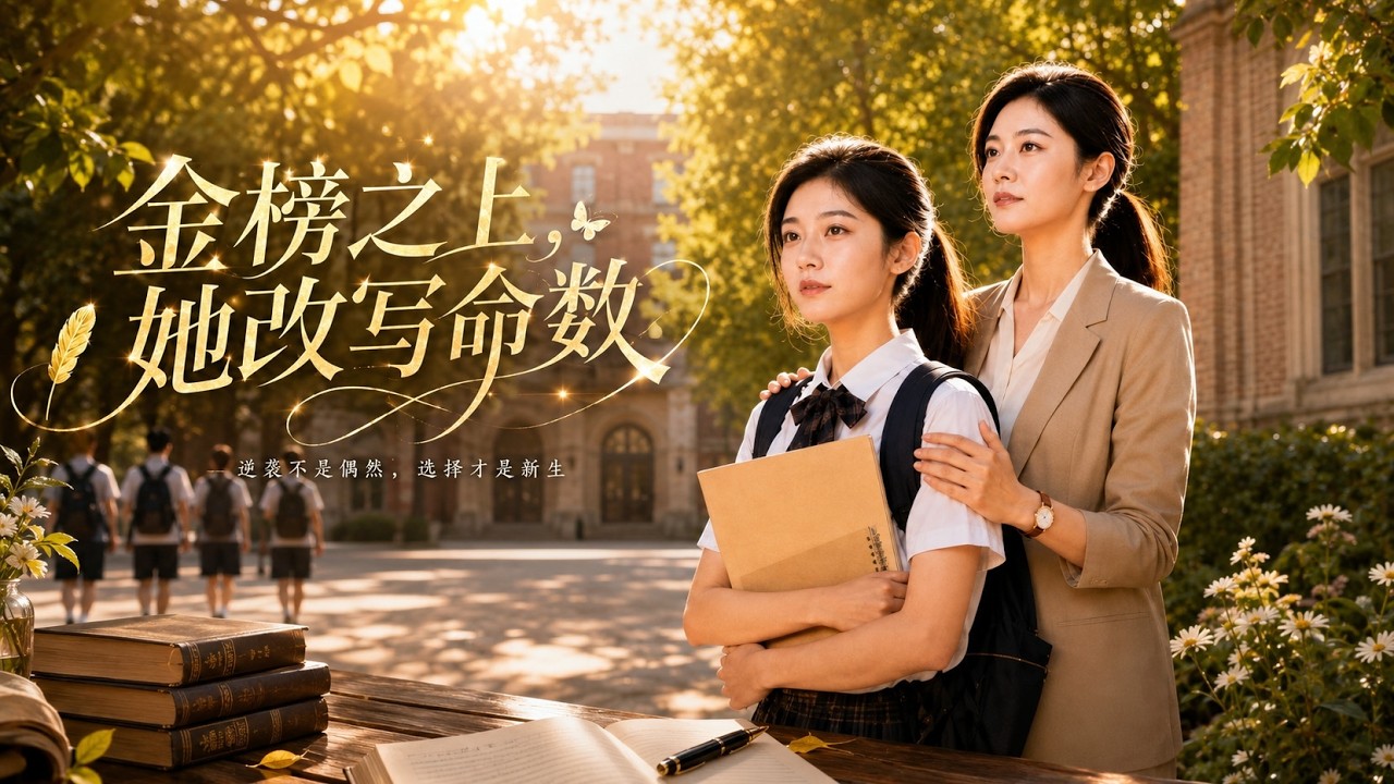 【高清全集】《金榜之上，她改写命数》 #逆袭 #爱情 #甜宠 #反转 #热门短剧 #drama #爽剧 #電影 #精彩影视 #AI短剧
