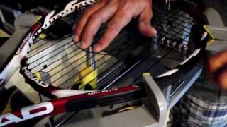 Stringing Babolat RPM Blast 432-C