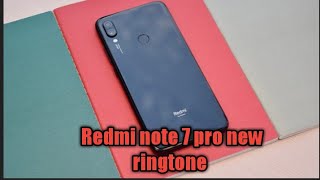 Redmi note 7 pro ringtone remix