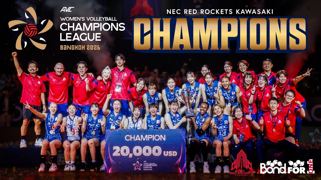 DAY7 4.30 広報密着 【AVC WOMEN’S CHAMPIONS LEAGUE BANGKOK 2026】