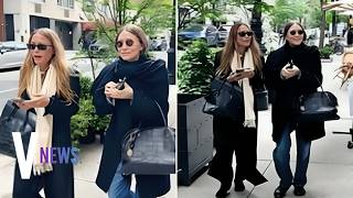 Mary-Kate & Ashley Olsen SPOTTED Together | Rare NYC Outing Shocks Fans | V News