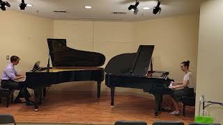 Ruby and Josh are performing Scaramouche Brasiliera. This was Ruby's senior recital.