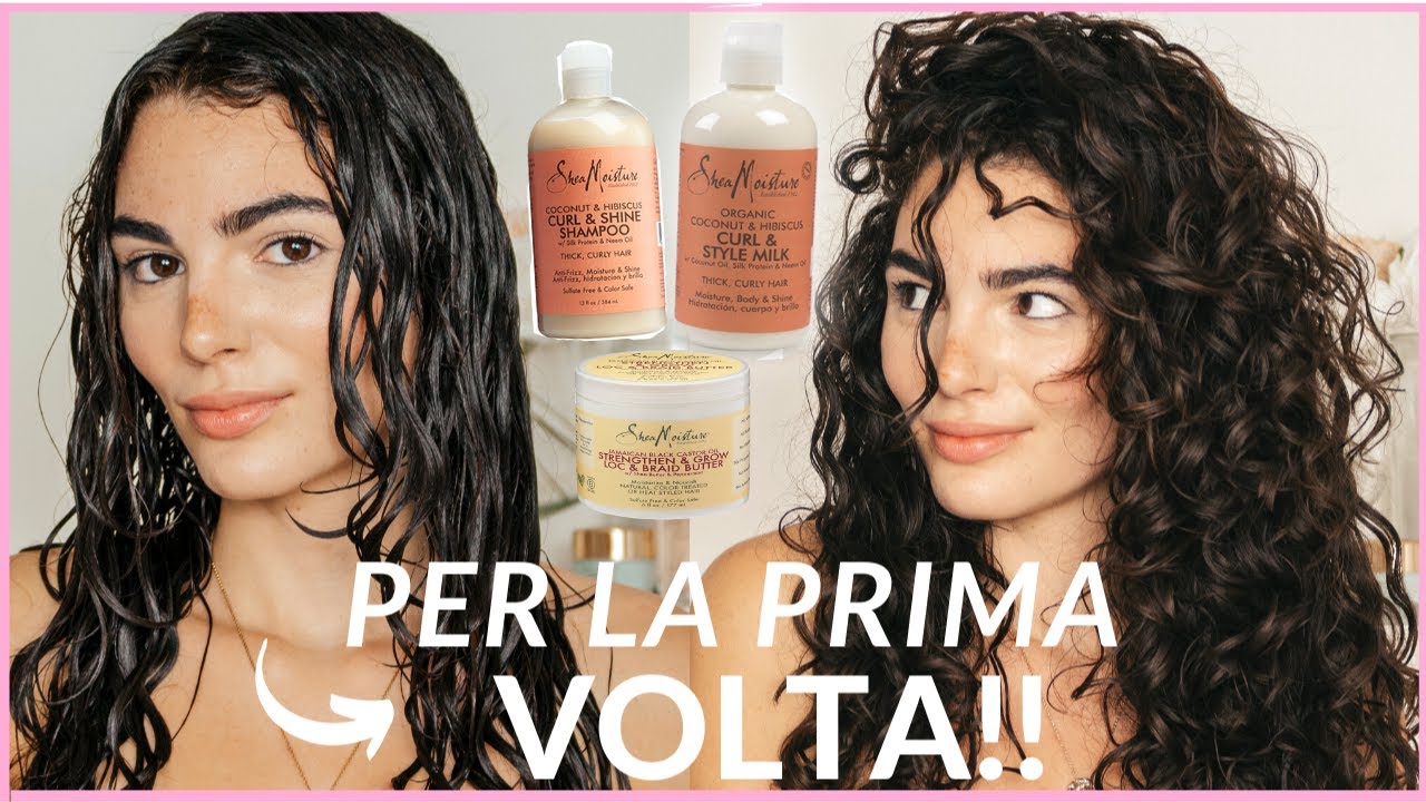 SHEA MOISTURE CAPELLI RICCI😳 NON CREDEVO POSSIBILE...