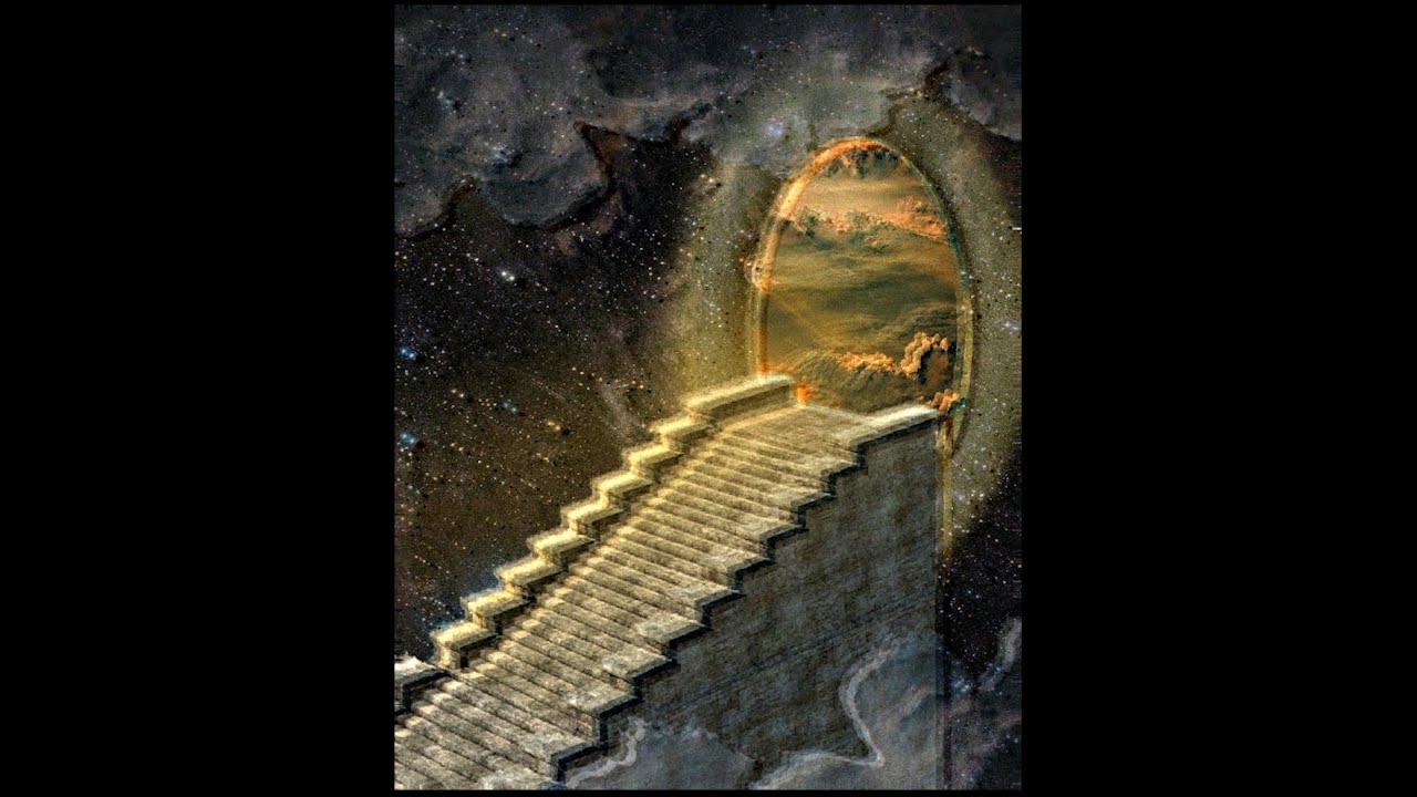 Heaven lies in space