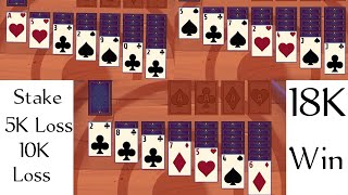 Playing Game Solitaire Stake 5k,10K,18K screenshot 5