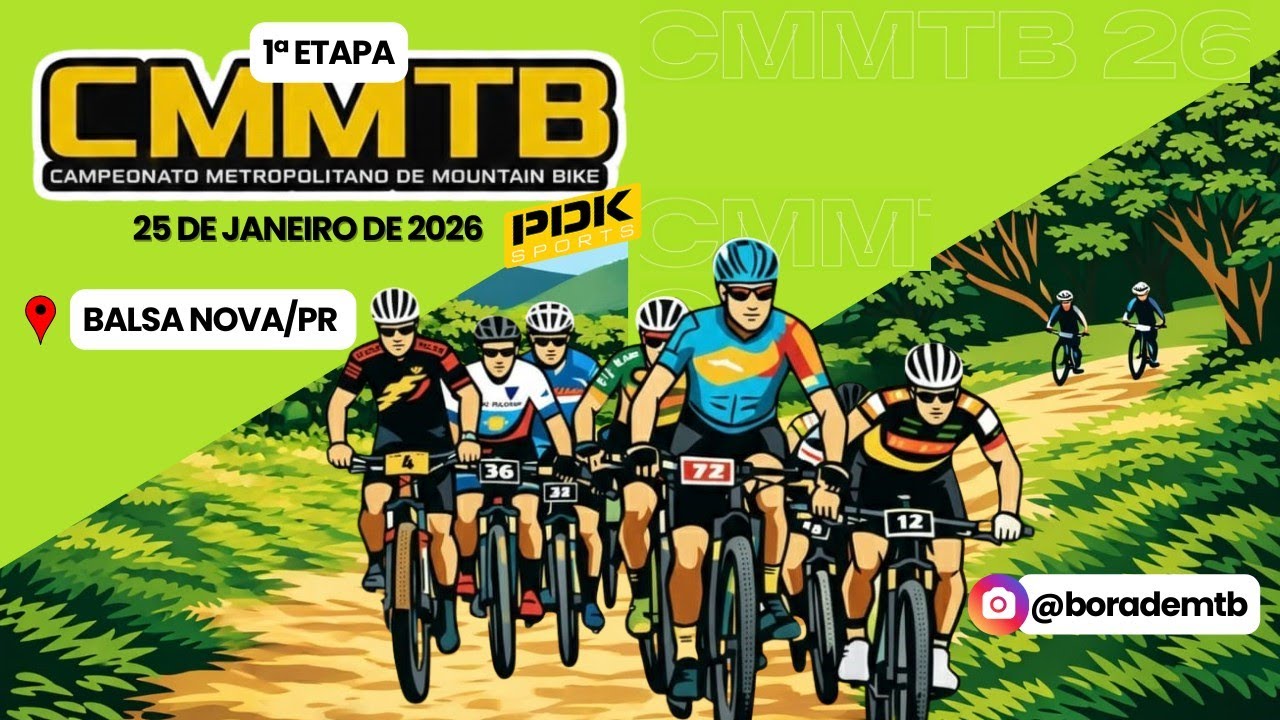 1ª Etapa CMMTB 2026 - Balsa Nova