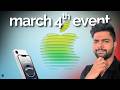 Apple March 4 LAUNCH - New iPone 17e, New MacBook SE, iPad M4 Air &amp; More Products