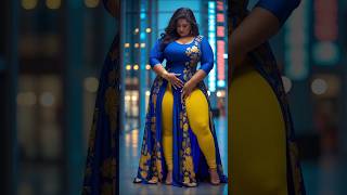 Royal Blue & Gold Glam Look ✨💃 Resimi