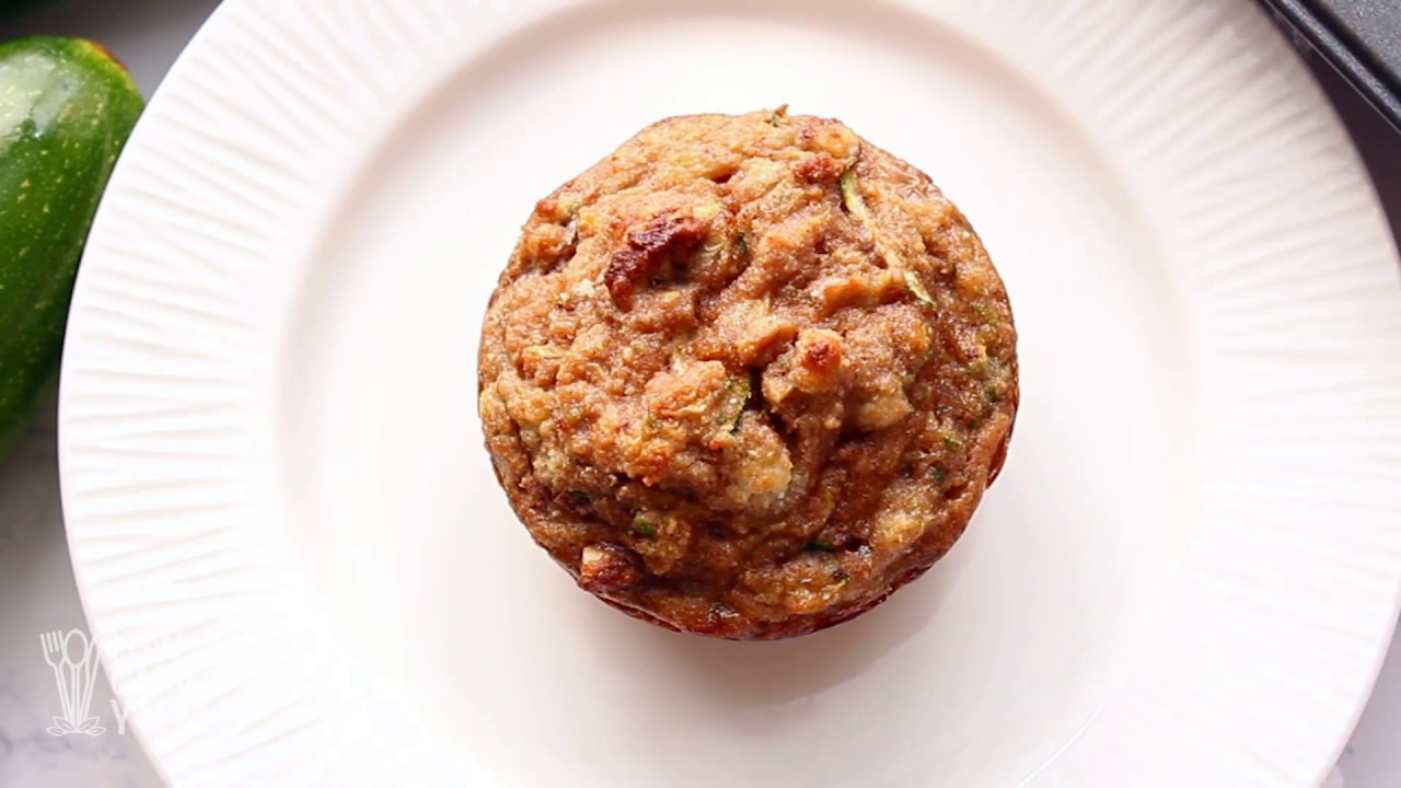 Low Carb Coconut Flour Zucchini Muffins YouTube