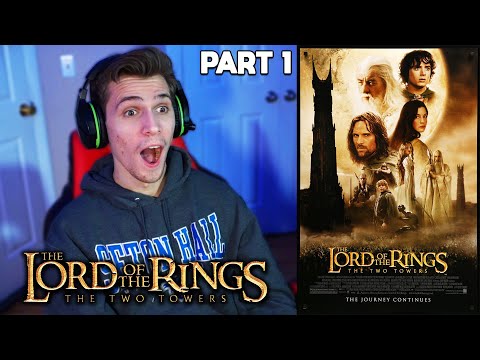 The Lord of the Rings: The Two Towers (2002) Movie REACTION!!! (Part 1/3)