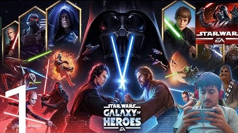 Star wars Galaxy of heroes #Gameplay walkthrough part [ 1 ] (iOS, Android) #gameplay#gaming