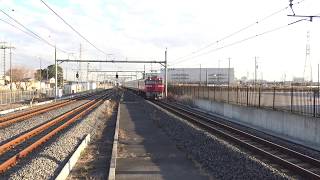 EF81 140+E231系U10編成　吉川美南にて