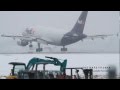 成田空港大雪の一日 2014.2.11 SKY GATE TV