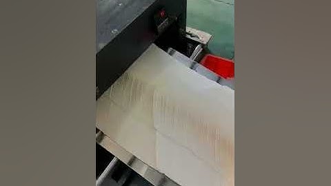 Automatic envelope gumming machine envelope making machine