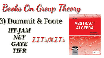 BEST BOOK FOR GROUP THEORY(MATHS)//BEST BOOK FOR MODERN ALGEBRA//IIT-JAM//CSIR-NET//GATE//TIFR//NBHM