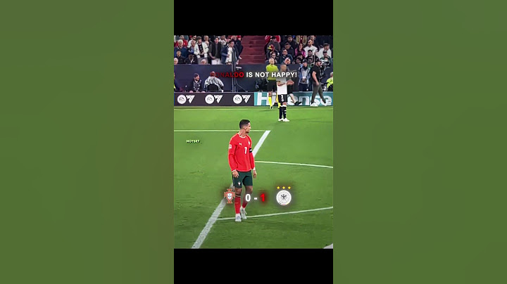 Ronaldo's Comeback vs Germany 🐐🔥
