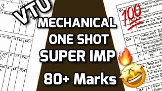 INTRODUCTION TO MECHANICAL ENGINEERING SUPER IMPORTANT ??? PASSING PACKAGE ??| BESCK104D/204D #vtu