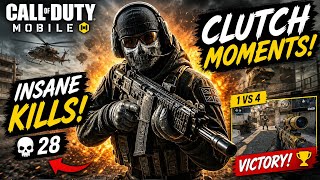 🔥 Call of Duty Mobile Gameplay | Insane Kills &amp; Clutch Moments 💀 #CODM