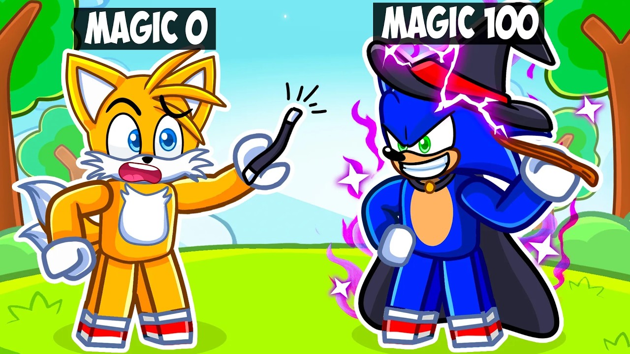 Sonic Got 100% MAGIC In Roblox!