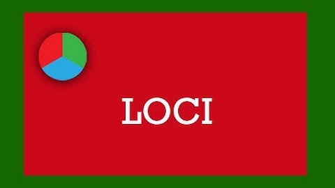 Loci: Lesson 1 (circle type: example 1)