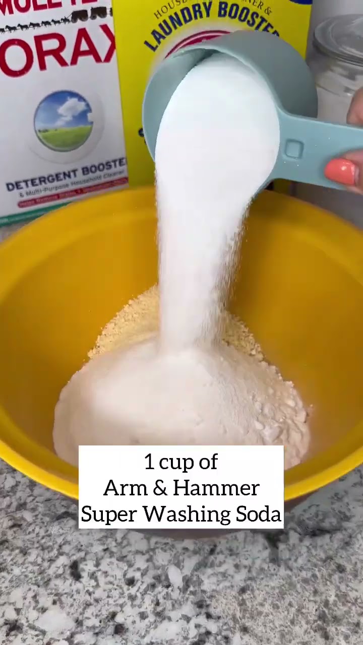Save Money with Homemade Baking Soda Laundry Detergent