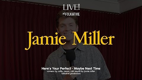 Jamie Miller Acoustic Session | Live! at Folkative