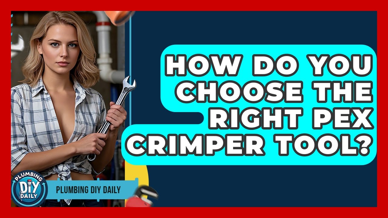 How Do You Choose The Right PEX Crimper Tool? - Plumbing DIY Daily
