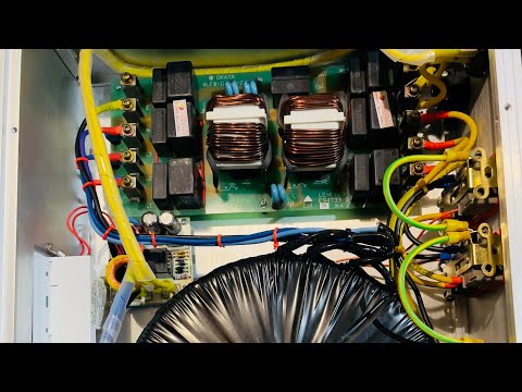 Video Biến áp cách ly đủ điện ra cực VIP công suất 2kva lọc... - youtube