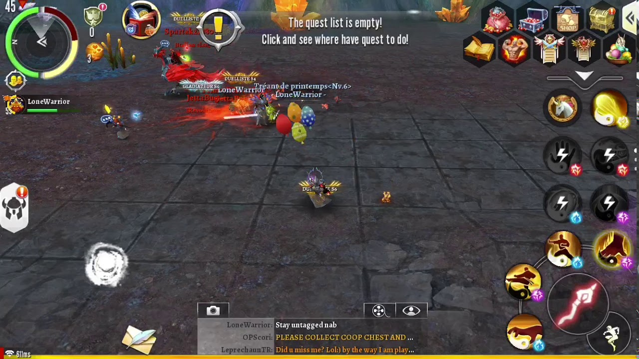 Oac 2 Redemption: JettaBug Loose to warrior with no gear