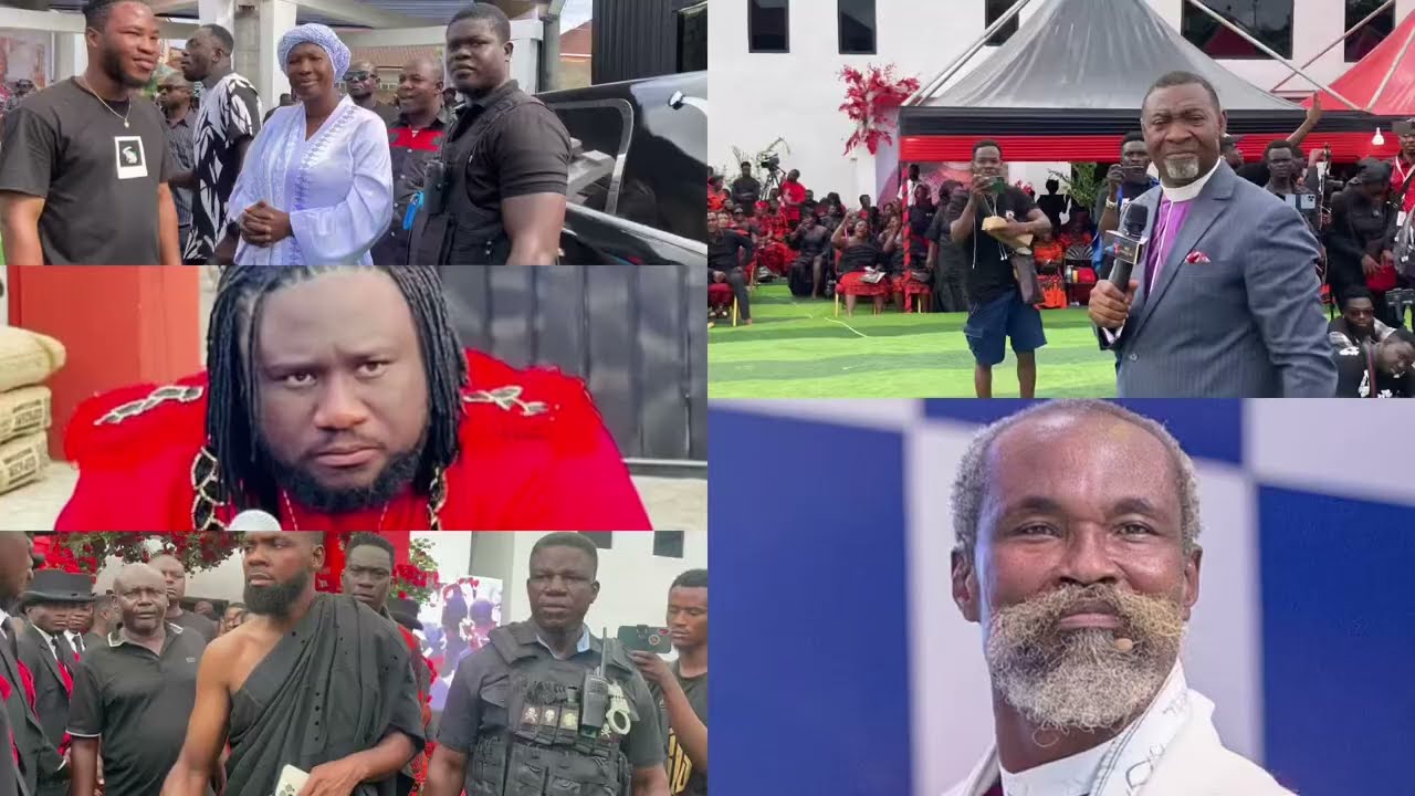 Адом Кьеи Дуа неожиданно появился на похоронах матери преподобного Обофура.