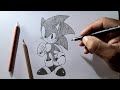 Como Desenhar o Sonic || How to draw Sonic