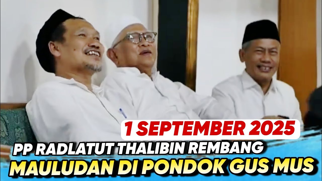 GUS BAHA Terbaru 1 September 2025 ‼️ Mauludan di Pondok GUS MUS Rembang