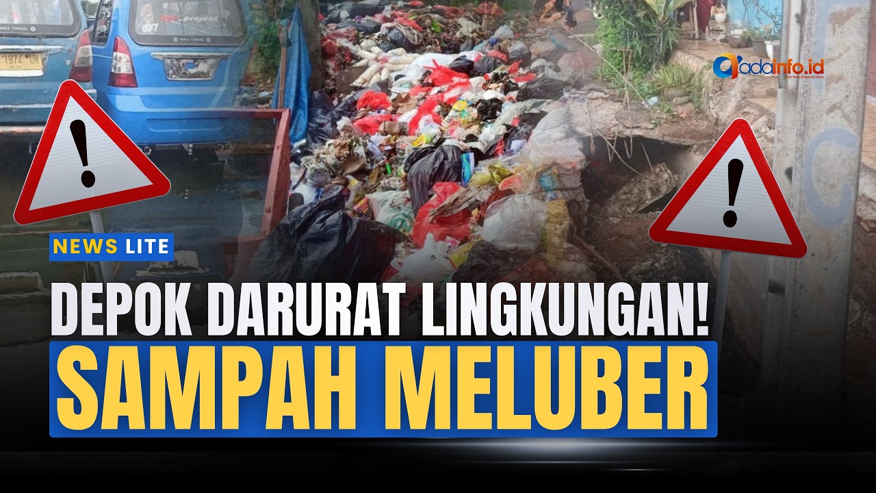 Persoalan Lingkungan Depok Menumpuk, Drainase Amblas, Genangan Menahun hingga Sampah Meluber