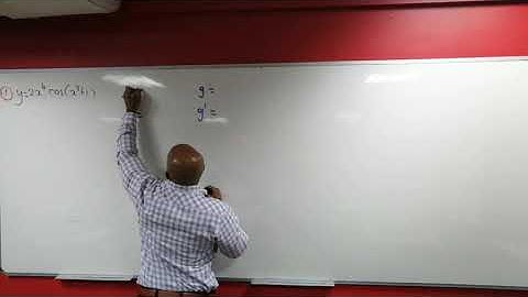 Differential Calculus N4 lesson 2 The Product and Quotient rules