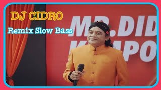 DJ CIDRO TERBARU REMIX VERSI SLOW BASS (Didi Kempot)