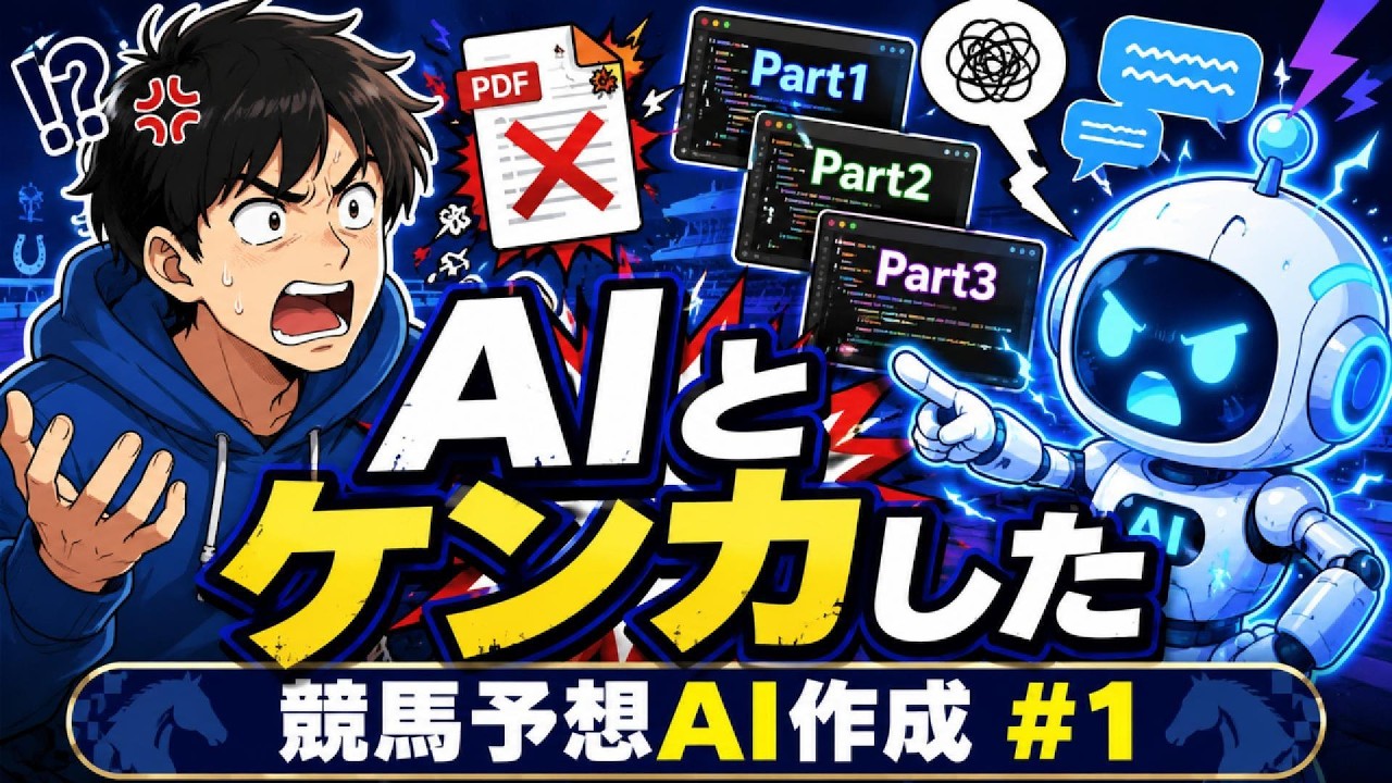 競馬予想AIを作ろうとしたら、ドウデュースればいい？【AI開発日記 #1