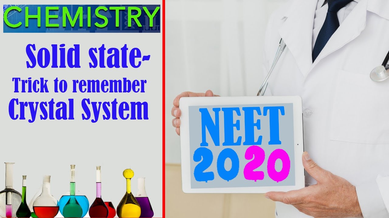 Solid state- Trick to remember crystal system by Dinesh Sir - YouTube